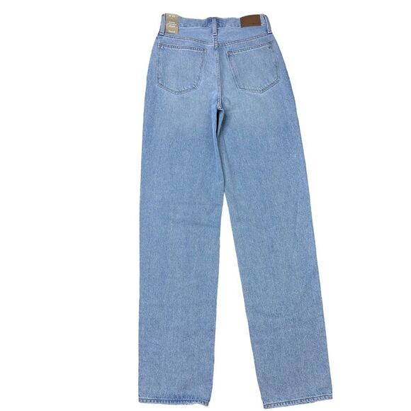 Madewell Tall Baggy Straight Jeans Size 26 - Picture 4 of 9